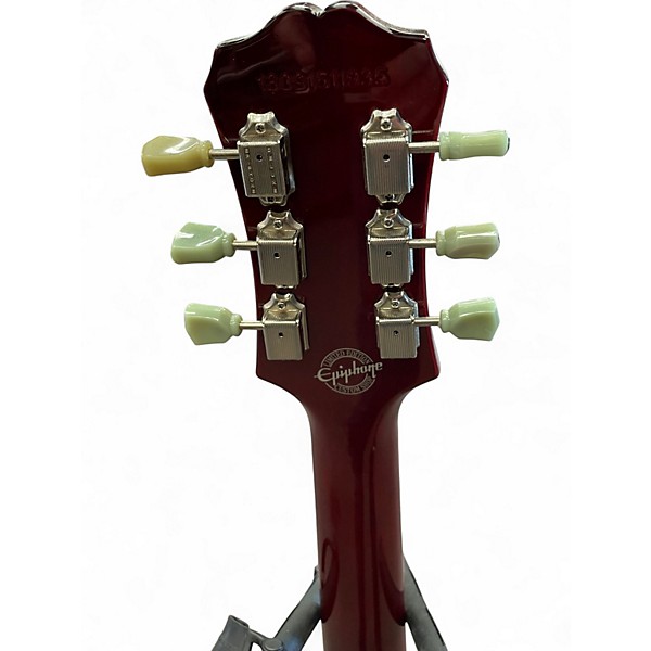 Used Epiphone Les Paul Studio Wine Red Solid Body Electric Guitar