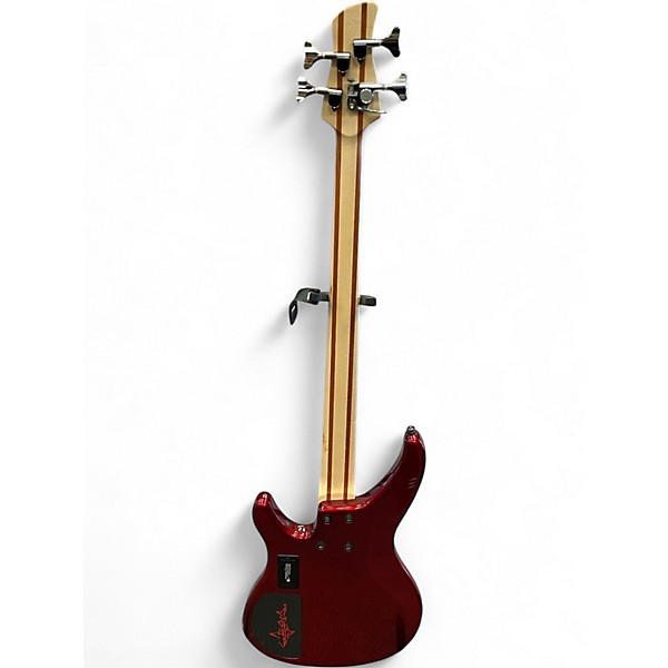 Used Yamaha TRBX304 Candy Apple Red Electric Bass Guitar