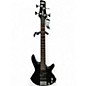 Used Ibanez GIO MICRO BLACK WITH CUSTOM PAINT Electric Bass Guitar thumbnail
