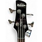 Used Ibanez GIO MICRO BLACK WITH CUSTOM PAINT Electric Bass Guitar