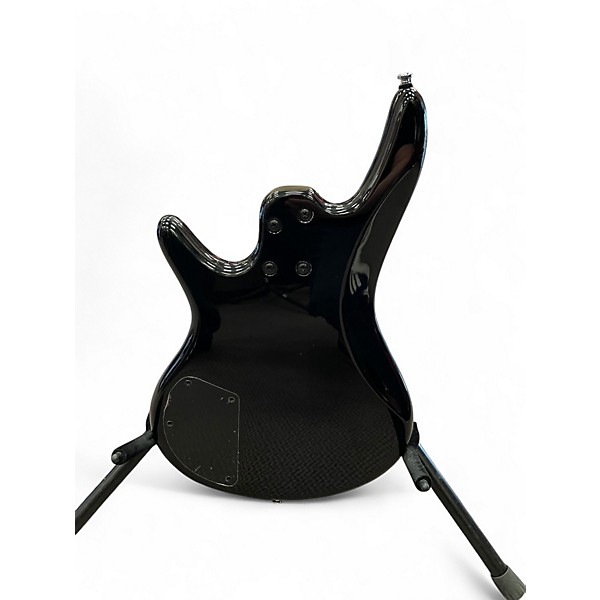 Used Ibanez GIO MICRO BLACK WITH CUSTOM PAINT Electric Bass Guitar