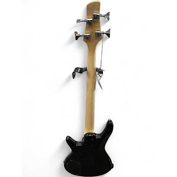 Used Ibanez GIO MICRO BLACK WITH CUSTOM PAINT Electric Bass Guitar