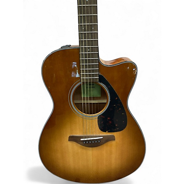 Used Yamaha FSX800C Sandburst Acoustic Electric Guitar