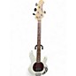 Used Ernie Ball Music Man STINGRAY SLO SPECIAL WHITE Electric Bass Guitar thumbnail