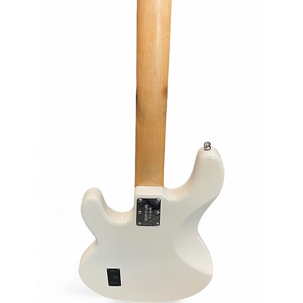 Used Ernie Ball Music Man STINGRAY SLO SPECIAL WHITE Electric Bass Guitar