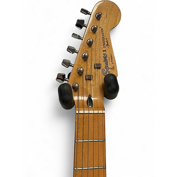 Used Fender Squier II Stratocaster Red Solid Body Electric Guitar