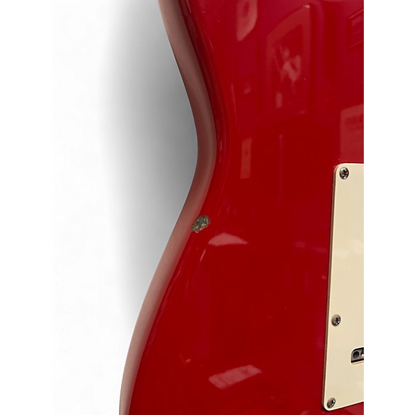 Used Fender Squier II Stratocaster Red Solid Body Electric Guitar