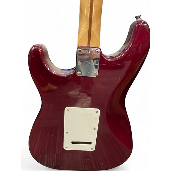 Used Fender Standard Stratocaster Midnight Wine Solid Body Electric Guitar