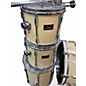Used Pearl 4 Piece Export Vintage White Drum Kit