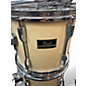 Used Pearl 4 Piece Export Vintage White Drum Kit