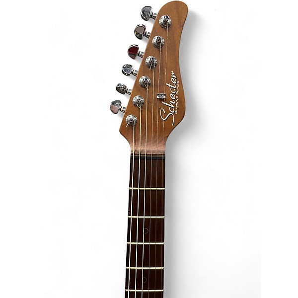 Used Schecter Guitar Research Nick Johnston Traditional Atomic Orange Solid Body Electric Guitar