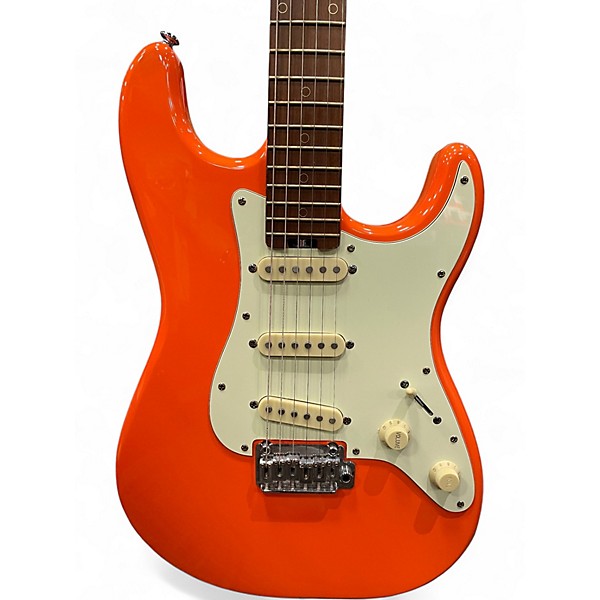 Used Schecter Guitar Research Nick Johnston Traditional Atomic Orange Solid Body Electric Guitar