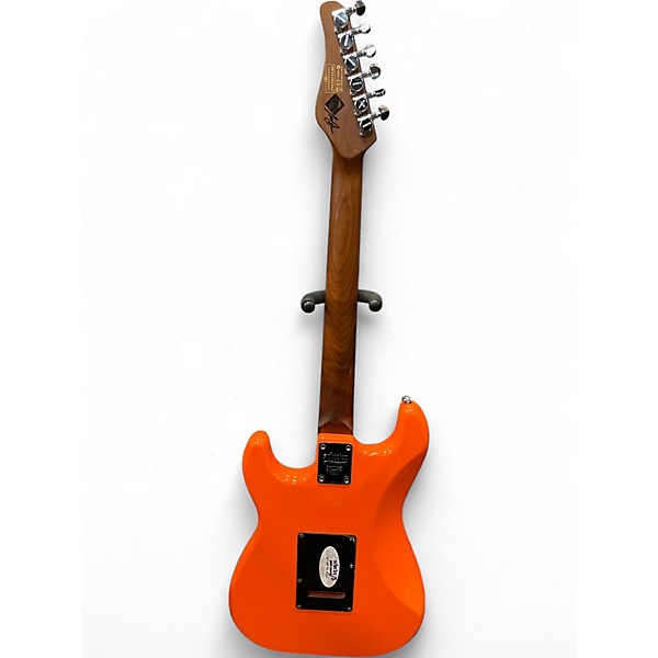 Used Schecter Guitar Research Nick Johnston Traditional Atomic Orange Solid Body Electric Guitar