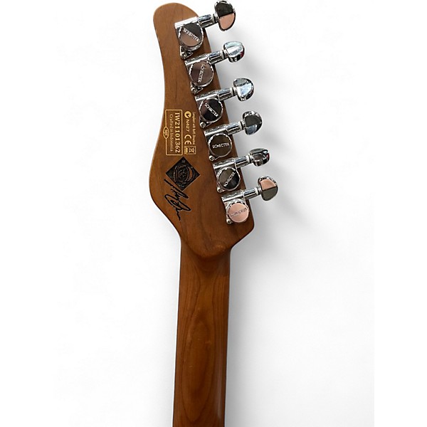 Used Schecter Guitar Research Nick Johnston Traditional Atomic Orange Solid Body Electric Guitar