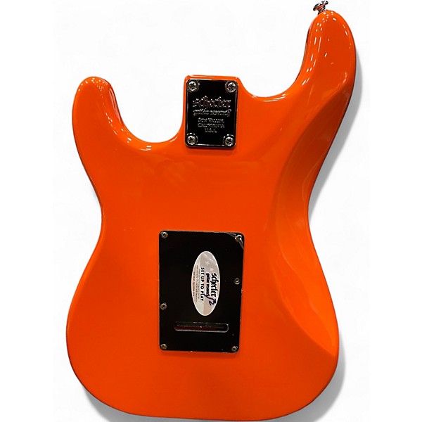 Used Schecter Guitar Research Nick Johnston Traditional Atomic Orange Solid Body Electric Guitar