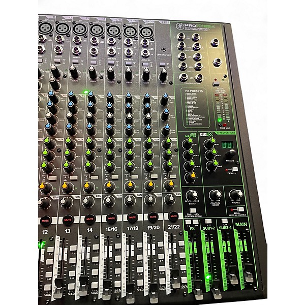 Used Mackie PROFX22 Unpowered Mixer