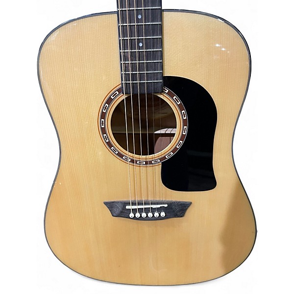 Used Washburn AD5K Natural Acoustic Guitar