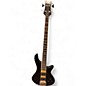 Used Schecter Guitar Research Stiletto Elite 4 String Black Electric Bass Guitar thumbnail
