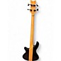 Used Schecter Guitar Research Stiletto Elite 4 String Black Electric Bass Guitar