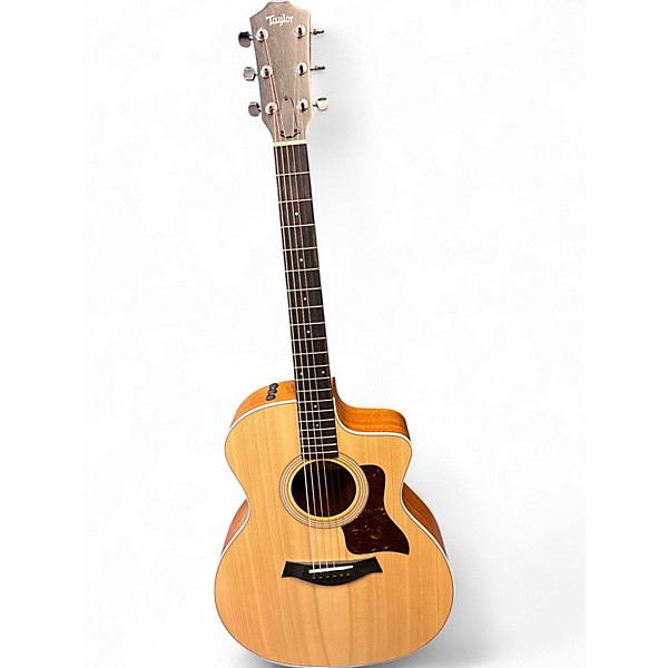 Used Taylor 214CE Koa Natural Acoustic Electric Guitar