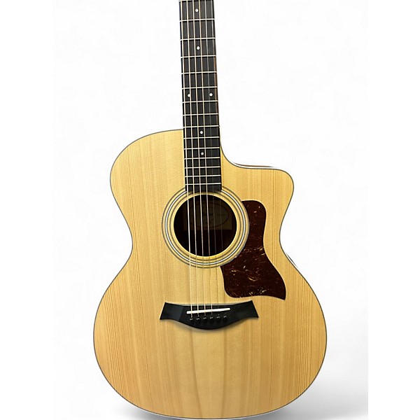 Used Taylor 214CE Koa Natural Acoustic Electric Guitar