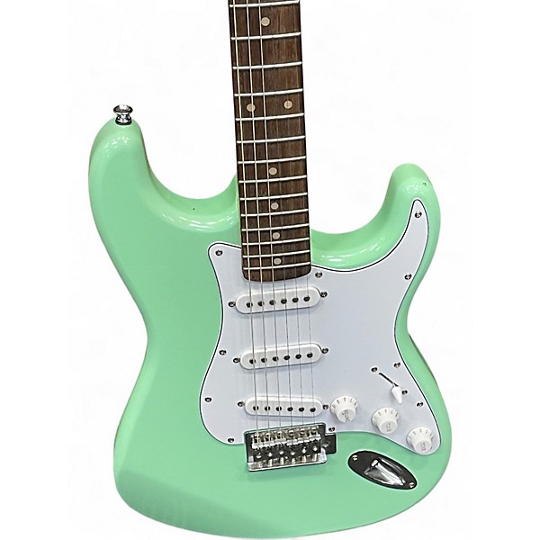 Used Squier Affinity Stratocaster Seafoam Green Solid Body Electric Guitar