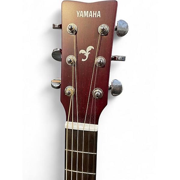 Used Yamaha FSX800C Ruby Red Acoustic Electric Guitar