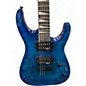 Used Jackson JS32TQ Dinky Trans Blue Solid Body Electric Guitar
