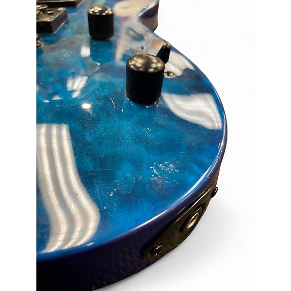 Used Jackson JS32TQ Dinky Trans Blue Solid Body Electric Guitar