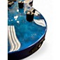 Used Jackson JS32TQ Dinky Trans Blue Solid Body Electric Guitar