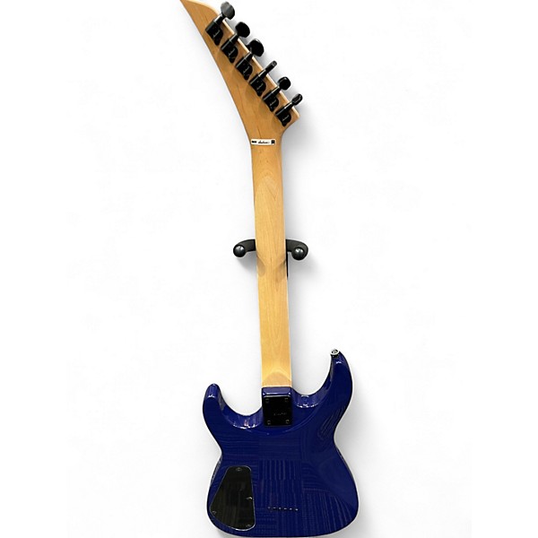 Used Jackson JS32TQ Dinky Trans Blue Solid Body Electric Guitar