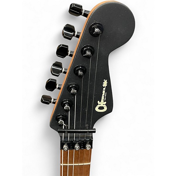 Used Charvel Pro Mod Plus San Dimas HH HT Matte Black Solid Body Electric Guitar