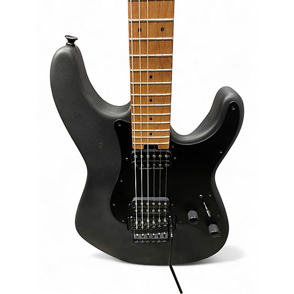 Used Charvel Pro Mod Plus San Dimas HH HT Matte Black Solid Body Electric Guitar