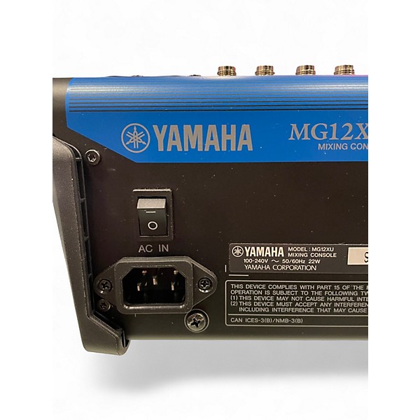 Used Yamaha MG12XU Unpowered Mixer