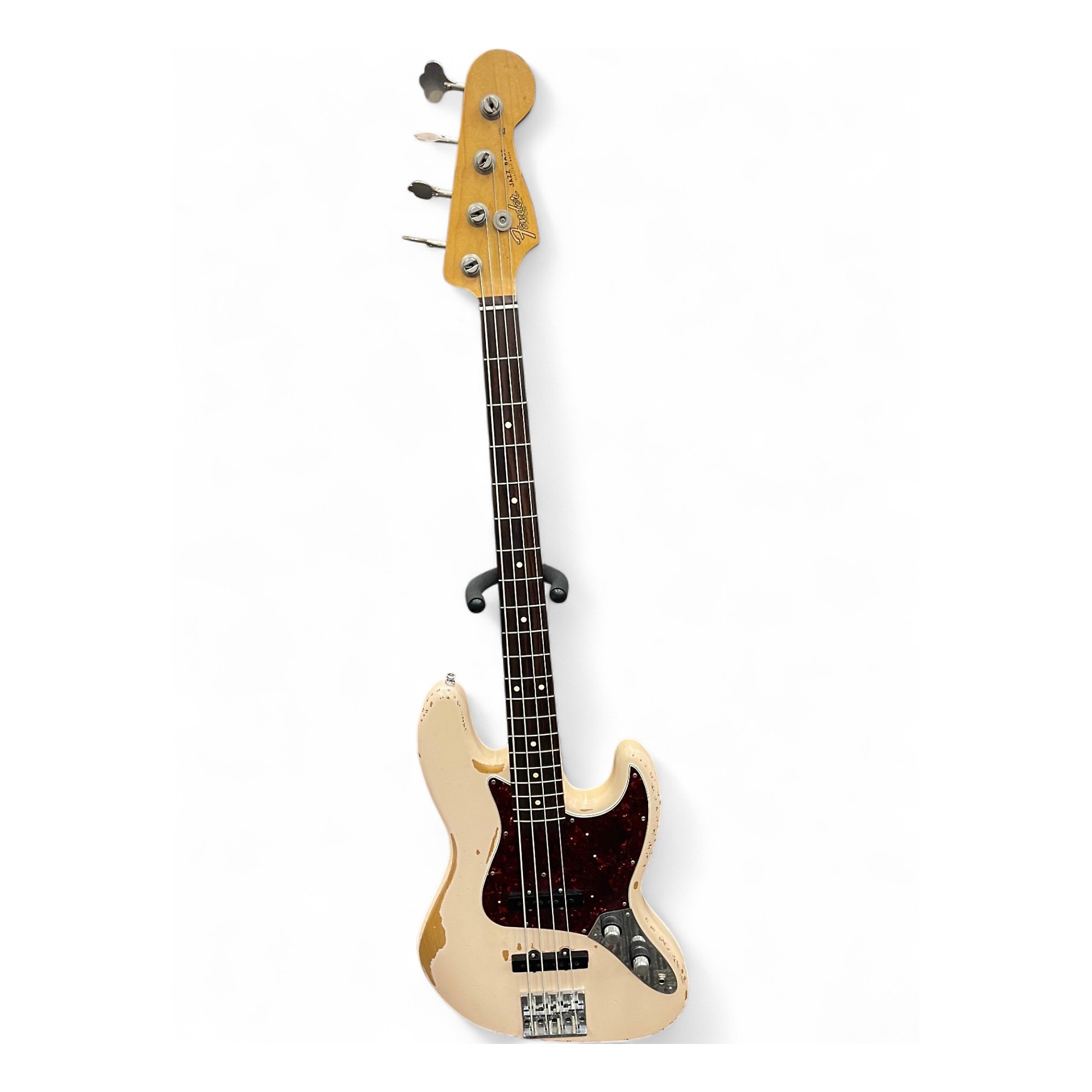 Used 2016 Fender Flea Signature Jazz Bass Roadworn Shell Pink