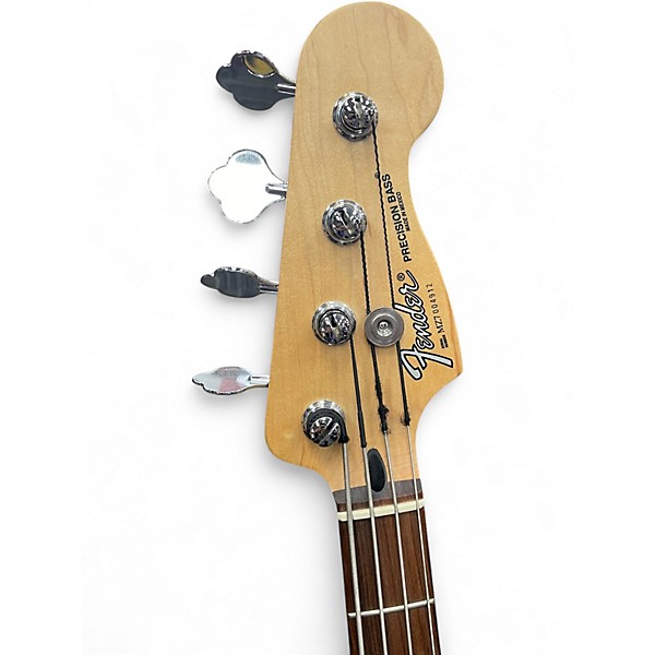 Used Fender Standard Precision Bass Brown Sunburst Electric Bass Guitar