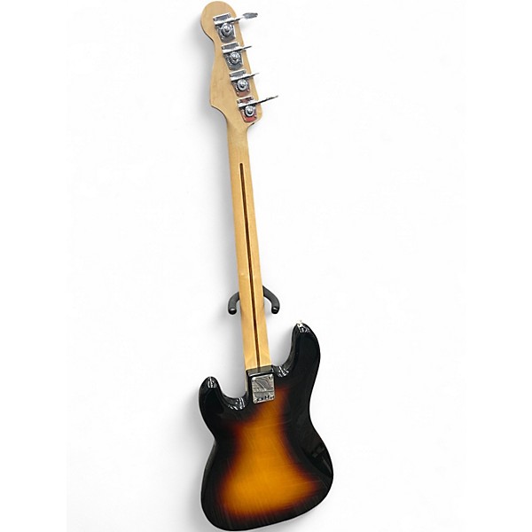 Used Fender Standard Precision Bass Brown Sunburst Electric Bass Guitar
