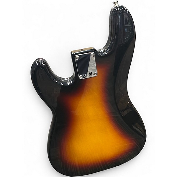 Used Fender Standard Precision Bass Brown Sunburst Electric Bass Guitar