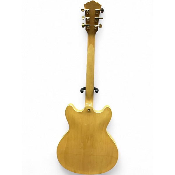 Used Washburn HB35 Natural Hollow Body Electric Guitar