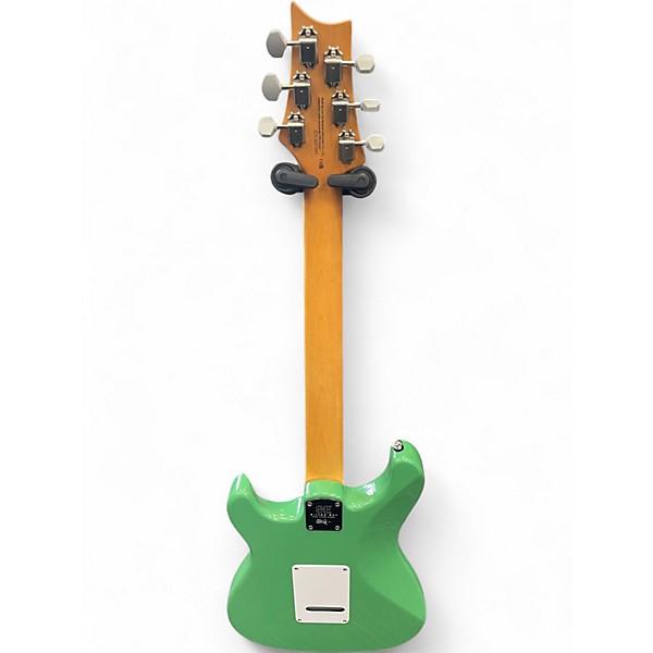 Used PRS SE Silver Sky green Solid Body Electric Guitar