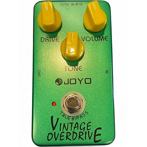 Used 2024 Joyo VINTAGE OVERDRIVE Effect Pedal