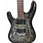 Used Schecter Guitar Research C6 Plus Left Handed Charcoal Solid Body Electric Guitar