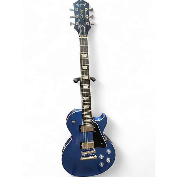 Used Epiphone Les Paul Modern Blue Solid Body Electric Guitar