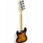 Used Squier Affinity Jazz Bass 2 Color Sunburst Electric Bass Guitar