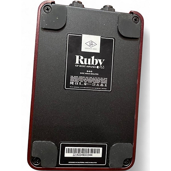 Used Universal Audio RUBY 63 Guitar Preamp