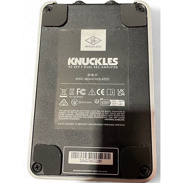 Used Universal Audio KNUCKLES Guitar Preamp