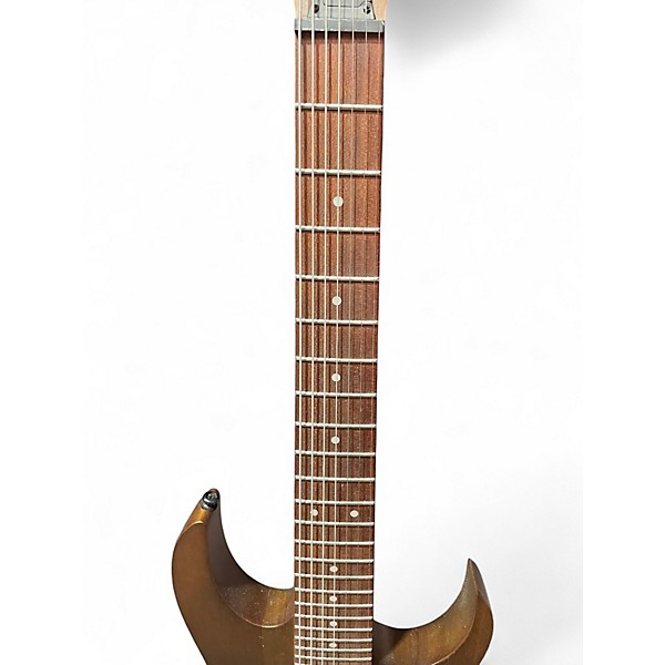 Used Ibanez RG7421 RG Series Brown Solid Body Electric Guitar