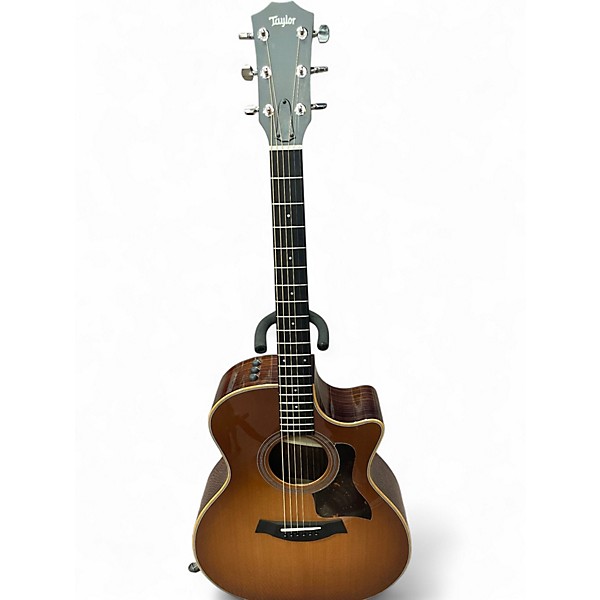 Used Taylor 414CE Honey Burst Acoustic Electric Guitar