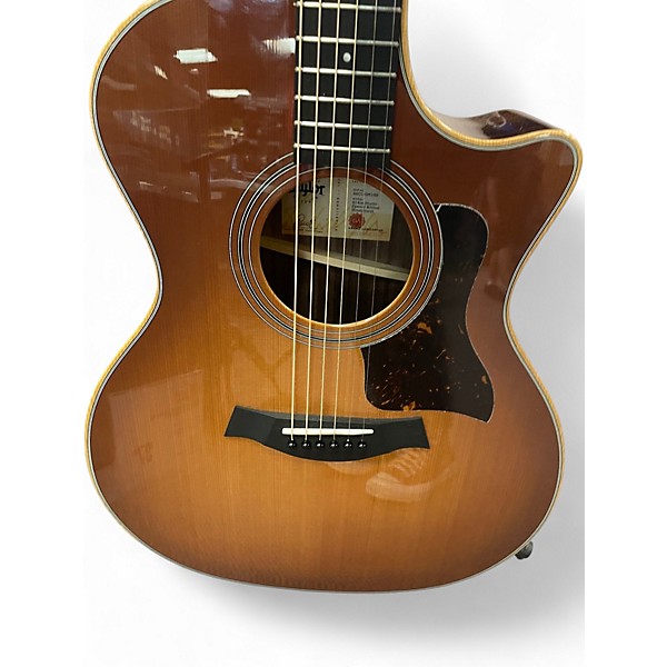 Used Taylor 414CE Honey Burst Acoustic Electric Guitar