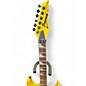 Used Ibanez RG450EXB Graffiti Yellow Solid Body Electric Guitar